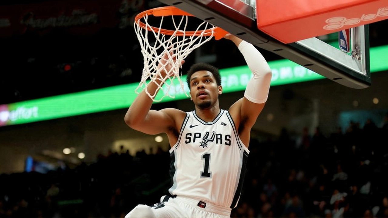 Victor Wembanyama détruit les Trail Blazers avec 5 blocs par match en 2024-25